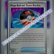 205/217 Mega Ball del Team Rocket Reverse | Ascesa Eroica