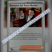 204/217 Giovanni del Team Rocket Reverse | Ascesa Eroica