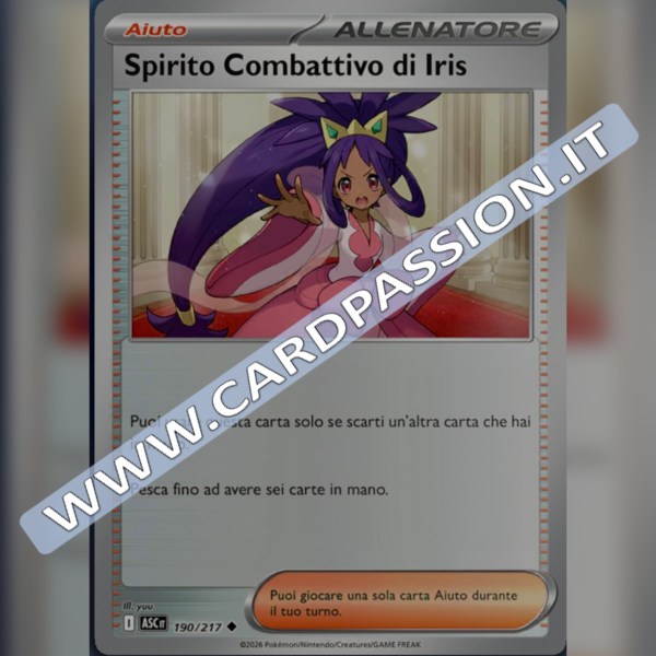 190/217 Spirito Combattivo di Iris Reverse | Ascesa Eroica