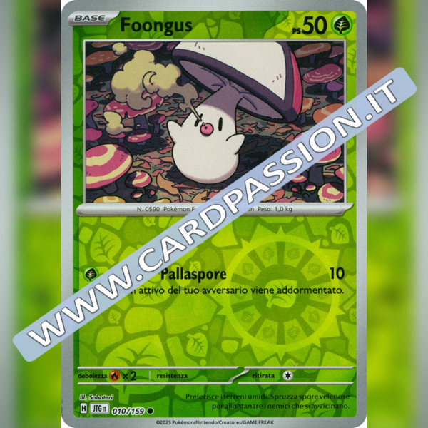 010/159 Foongus Reverse | Avventure Insieme