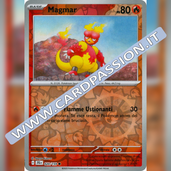020/159 Magmar Reverse | Avventure Insieme
