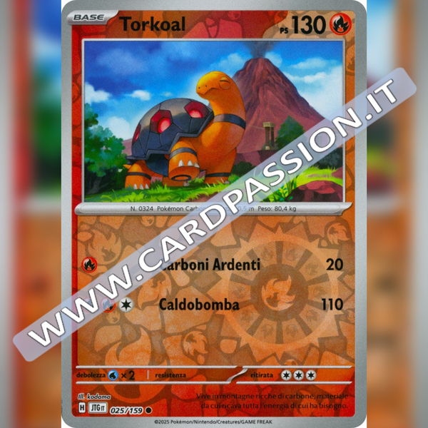 025/159 Torkoal Reverse | Avventure Insieme