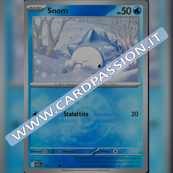 052/217 Snom Poke Ball Reverse | Ascesa Eroica