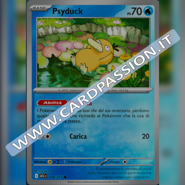 039/217 Psyduck Poke Ball Reverse | Ascesa Eroica
