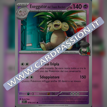 078/217 Exeggutor del Team Rocket Poke Ball Reverse | Ascesa Eroica