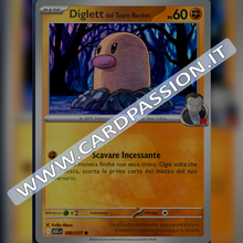 100/217 Diglett del Team Rocket Poke Ball Reverse | Ascesa Eroica