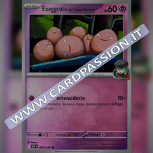 077/217 Exeggcute del Team Rocket Poke Ball Reverse | Ascesa Eroica