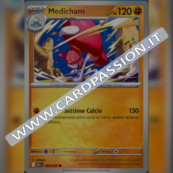 104/217 Medicham Poke Ball Reverse | Ascesa Eroica