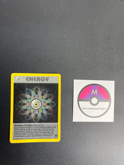 17/82 Rainbow Energy Holo Played | Team Rocket (EN)