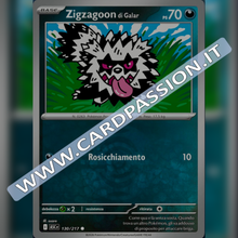 130/217 Zigzagoon di Galar Poke Ball Reverse | Ascesa Eroica