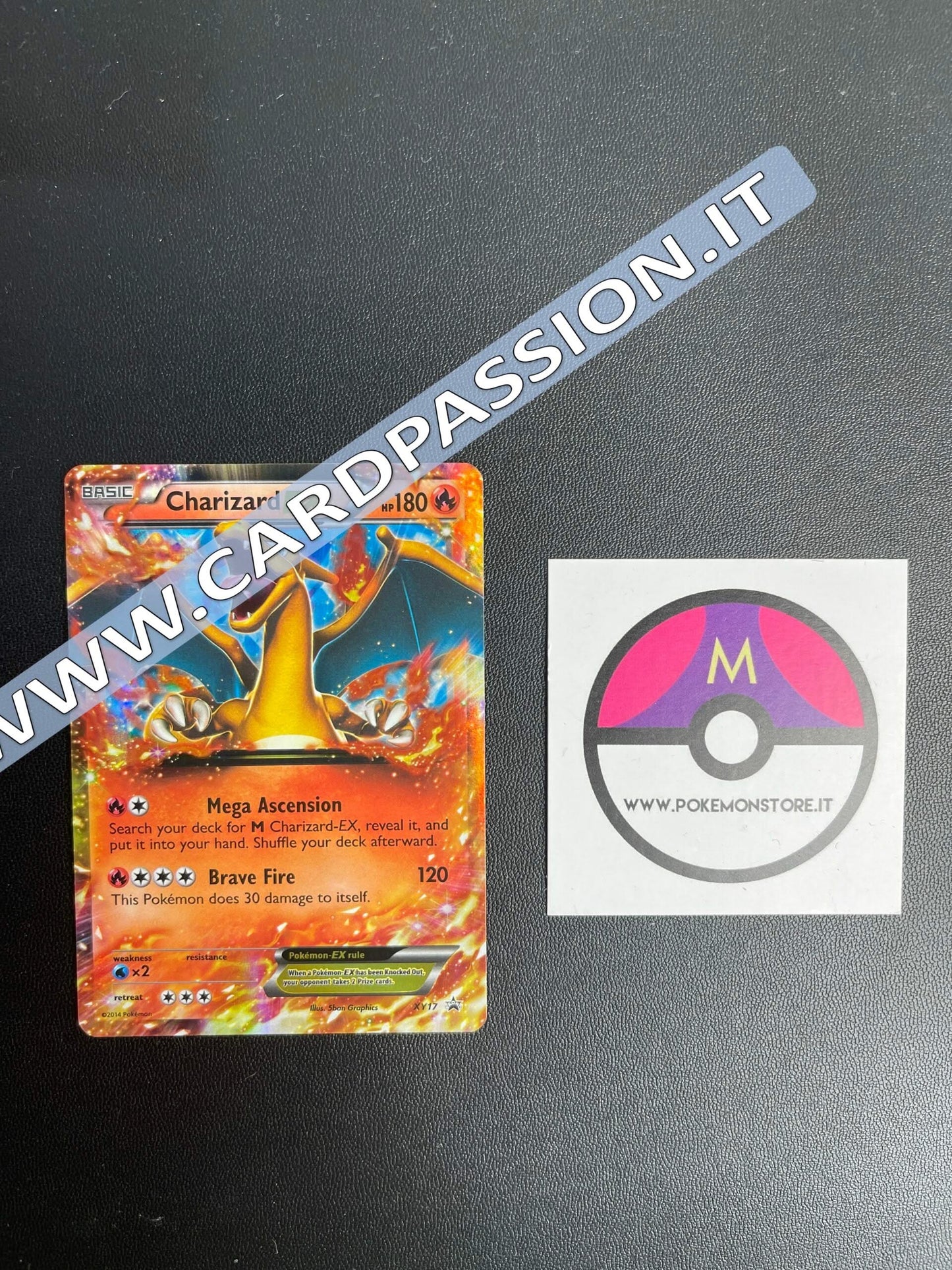 XY17 Charizard EX Played | Black Star Promo (EN)