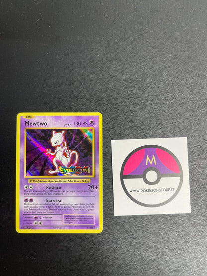 51/108 Mewtwo Holo Stamped Played | XY Evoluzioni (IT)