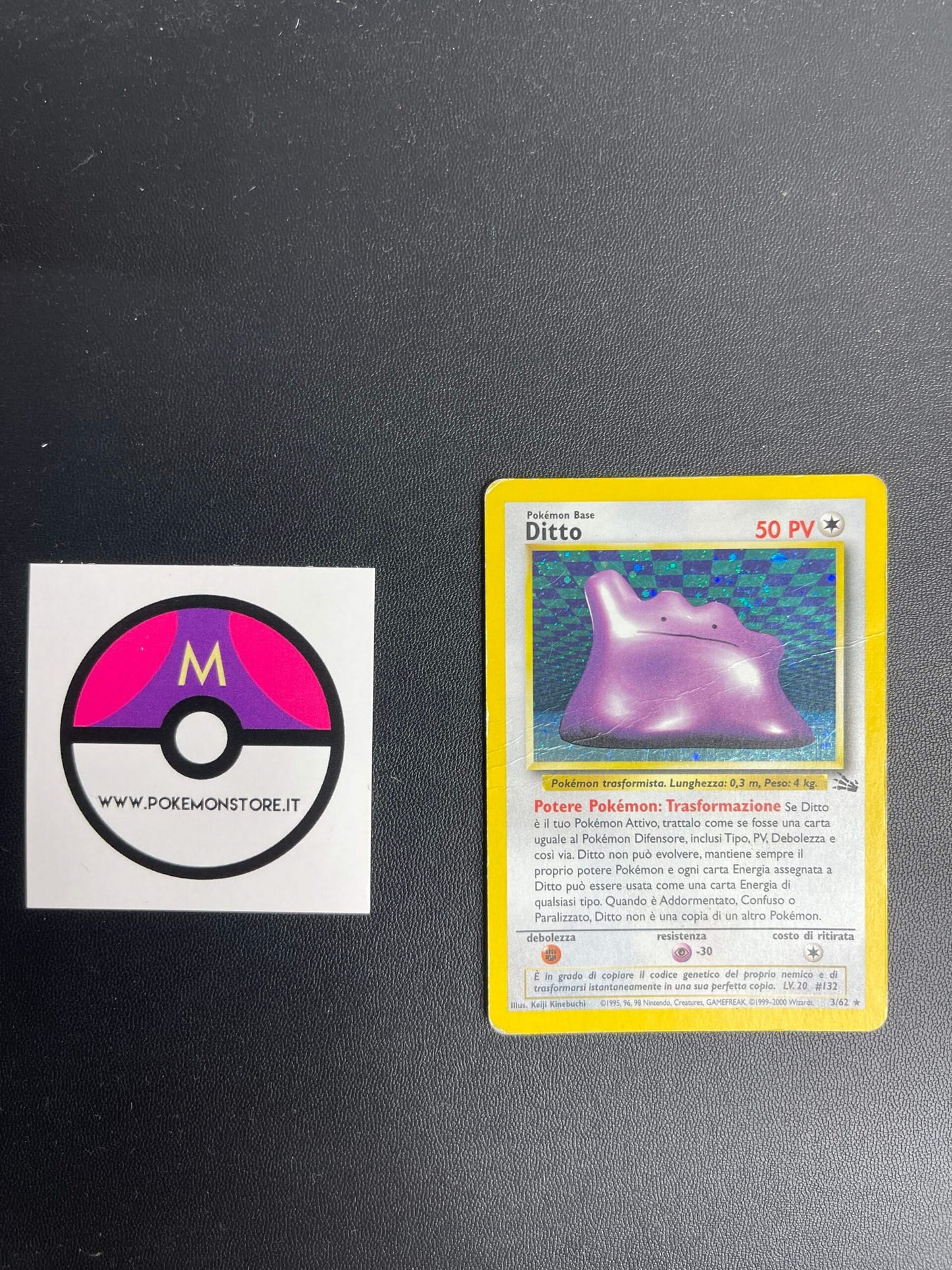 3/62 Ditto Holo Played | Set Fossil (IT)
