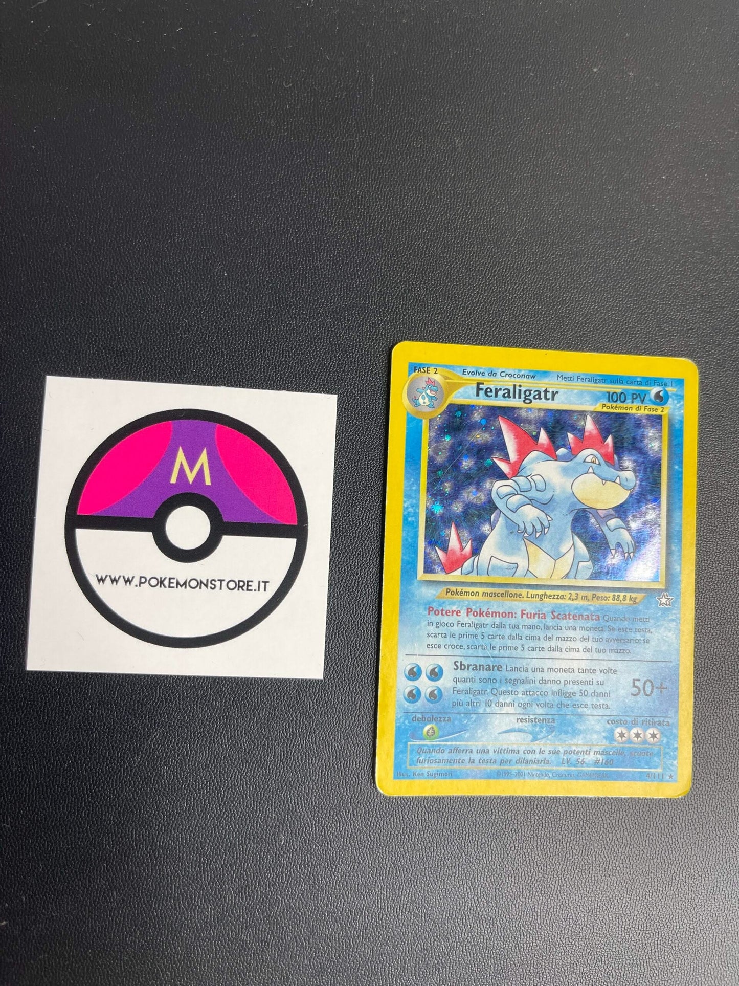 4/111 Feraligatr Holo Played | Neo Genesis (IT)