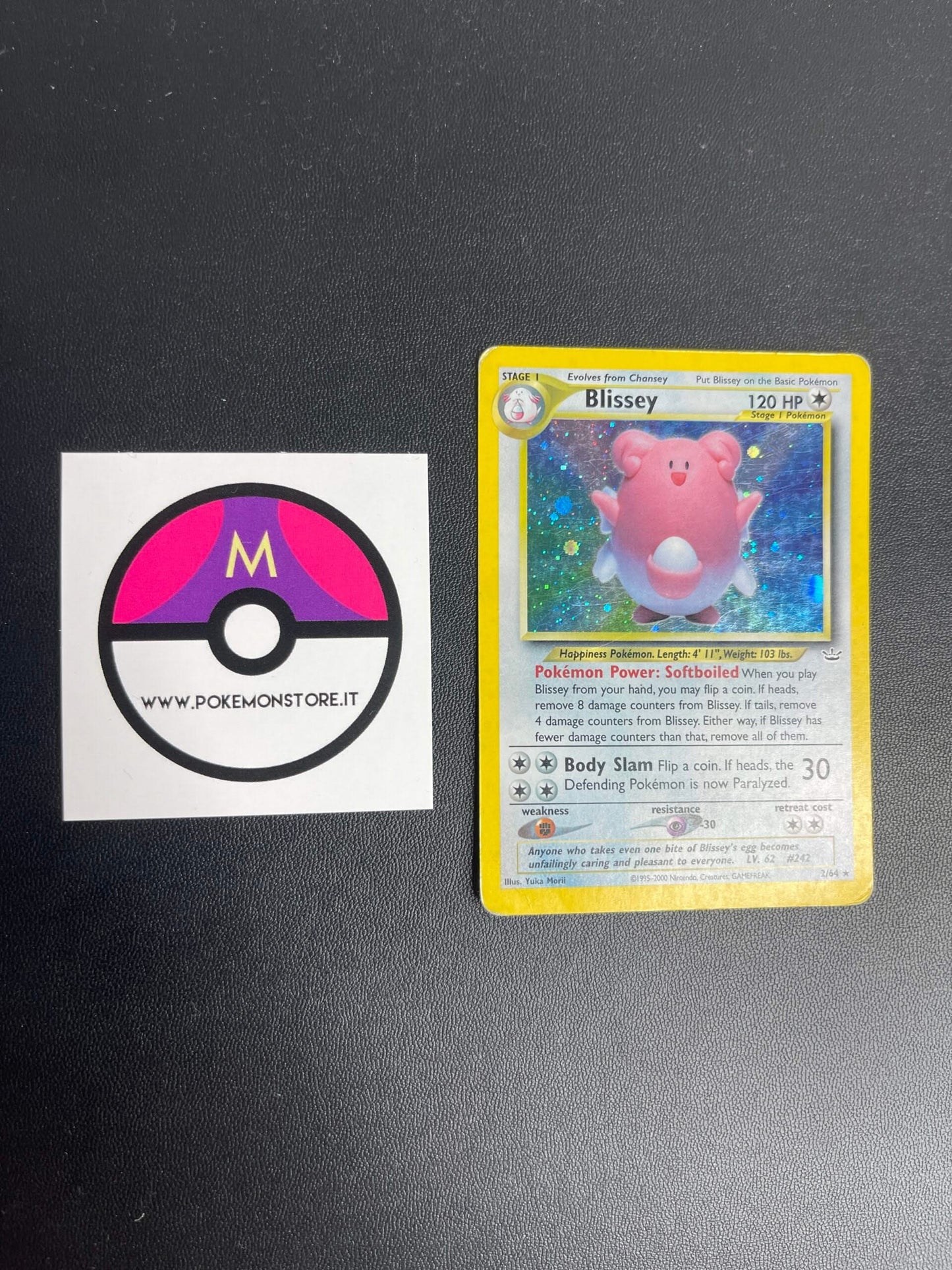 2/64 Blissey Holo Played | Neo Revelation (EN)