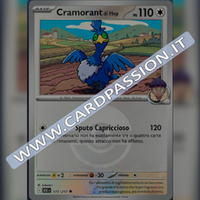 177/217 Cramorant di Hop Poke Ball Reverse | Ascesa Eroica