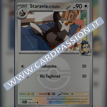169/217 Staravia di Ubaldo Poke Ball Reverse | Ascesa Eroica