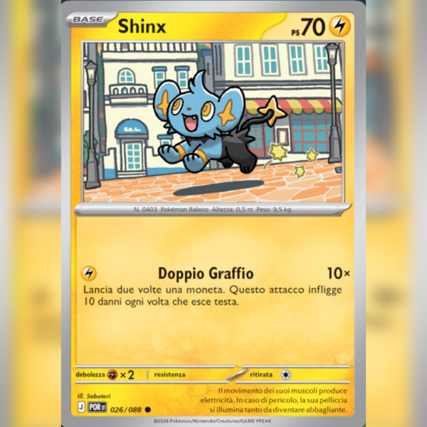 026/088 Shinx | Equilibrio Perfetto