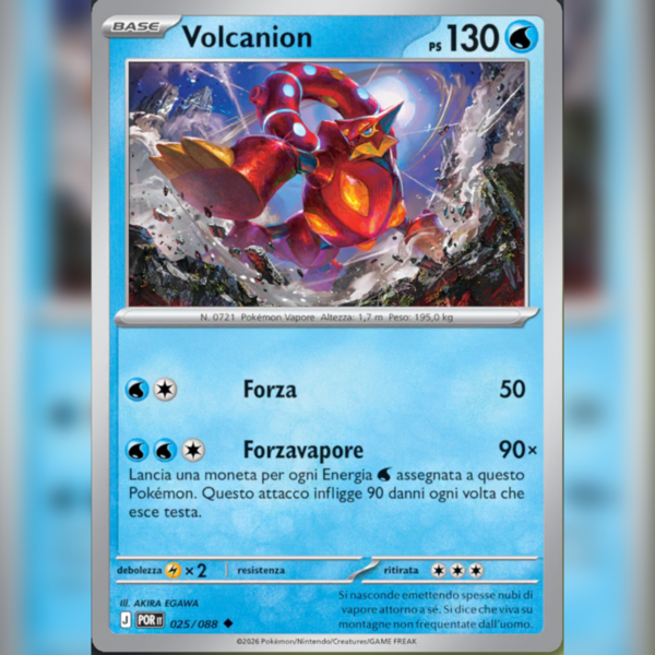 025/088 Volcanion | Equilibrio Perfetto