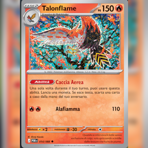 014/088 Talonflame | Equilibrio Perfetto