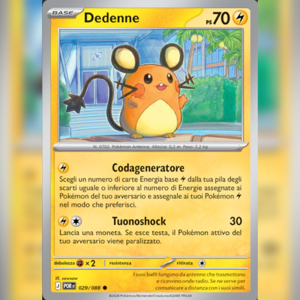 029/088 Dedenne | Equilibrio Perfetto