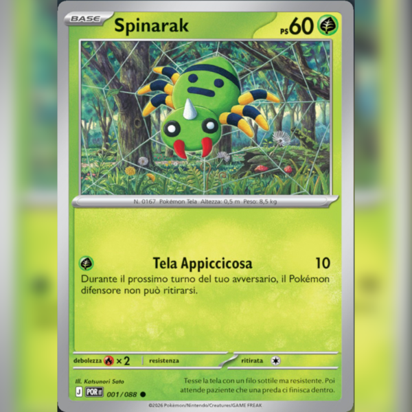 001/088 Spinarak | Equilibrio Perfetto
