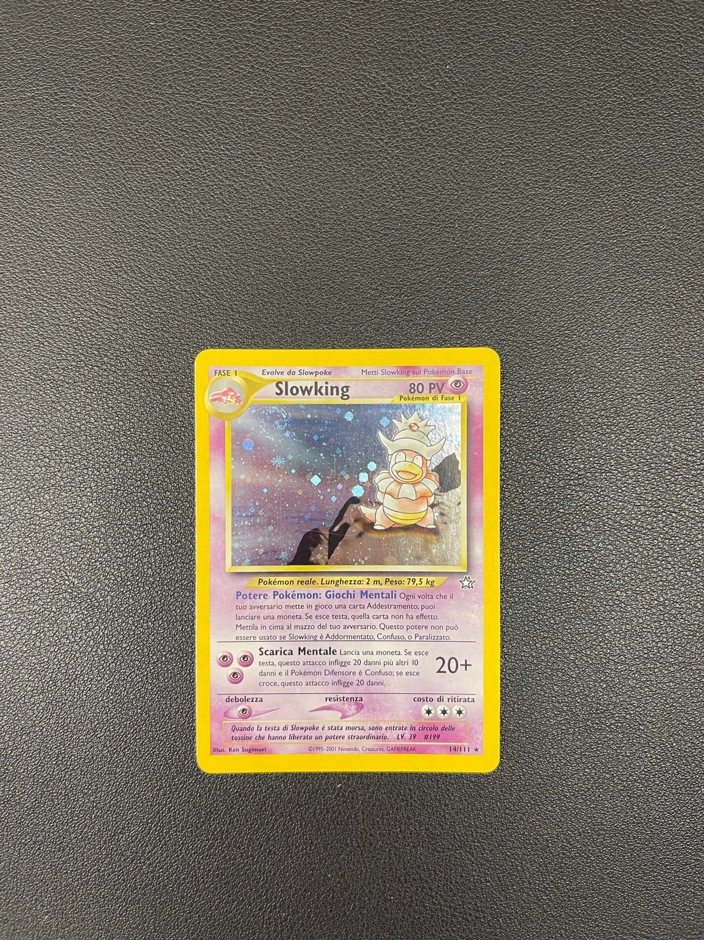 14/111 Slowking Holo Excellent + | Neo Genesis (IT)