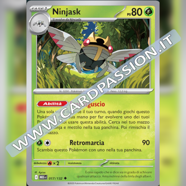 017/132 Ninjask | Megaevoluzione