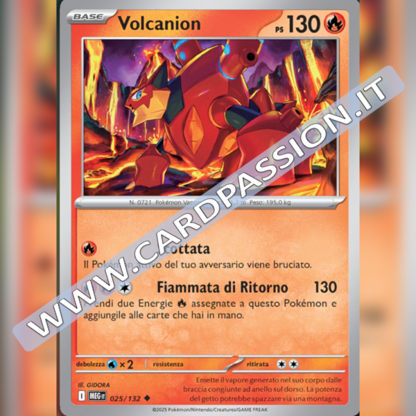 025/132 Volcanion | Megaevoluzione