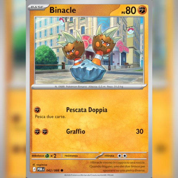 042/088 Binacle | Equilibrio Perfetto