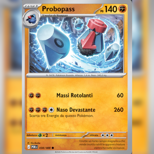038/088 Probopass | Equilibrio Perfetto