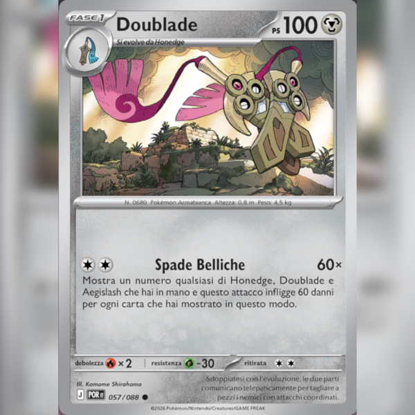057/088 Doublade | Equilibrio Perfetto