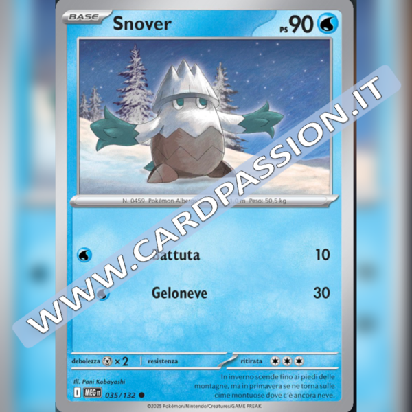 035/132 Snover | Megaevoluzione