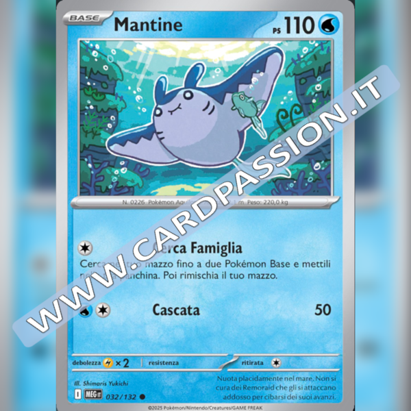 032/132 Mantine | Megaevoluzione