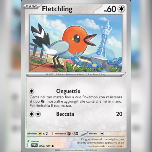 066/088 Fletchling | Equilibrio Perfetto