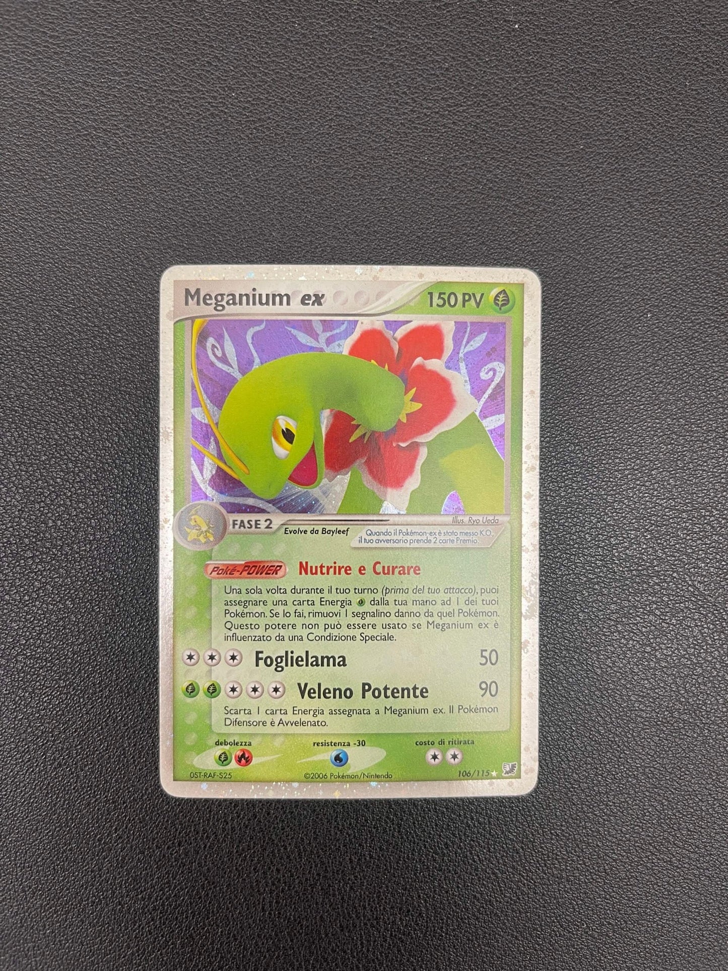 106/115 Meganium ex Near Mint | ex Forze Segrete (IT)