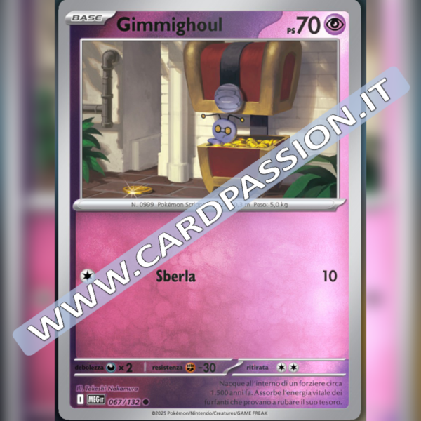 067/132 Gimmighoul | Megaevoluzione