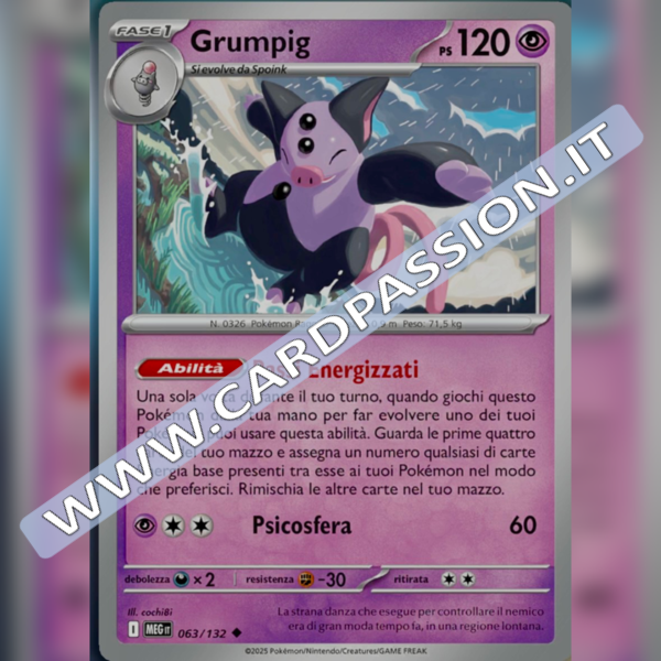 063/132 Grumpig | Megaevoluzione