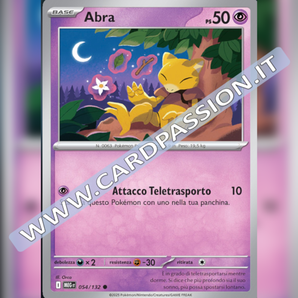 054/132 Abra | Megaevoluzione
