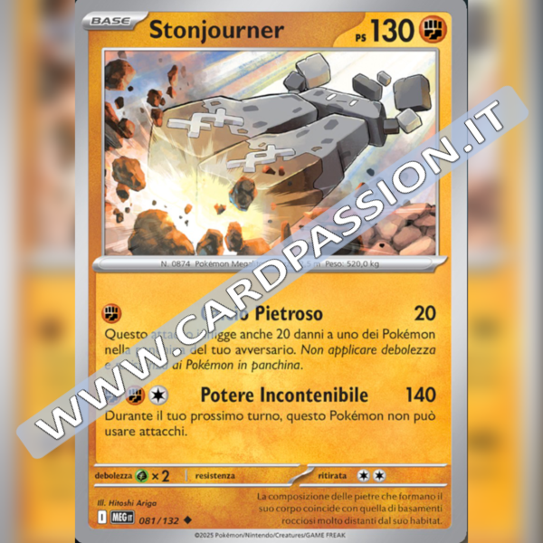 081/132 Stonjourner | Megaevoluzione