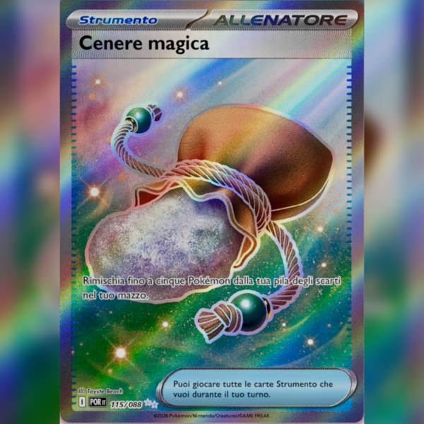 115/088 Cenere magica (Full Art) | Equilibrio Perfetto