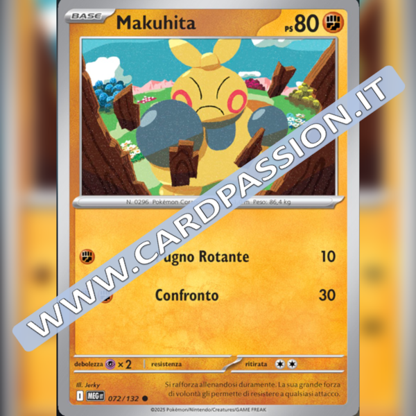 072/132 Makuhita | Megaevoluzione