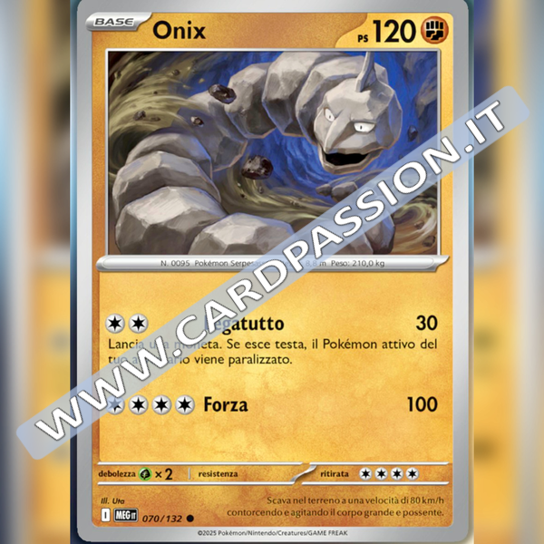 070/132 Onix | Megaevoluzione