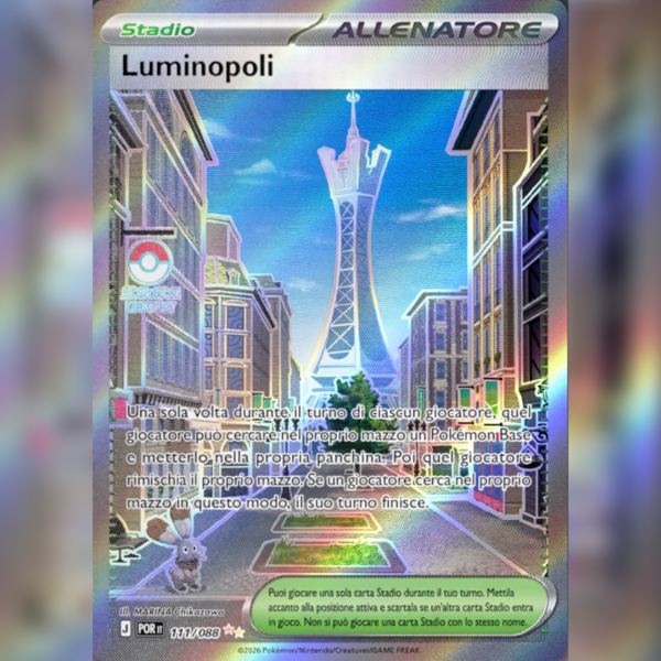 111/088 Luminopoli (Full Art) | Equilibrio Perfetto