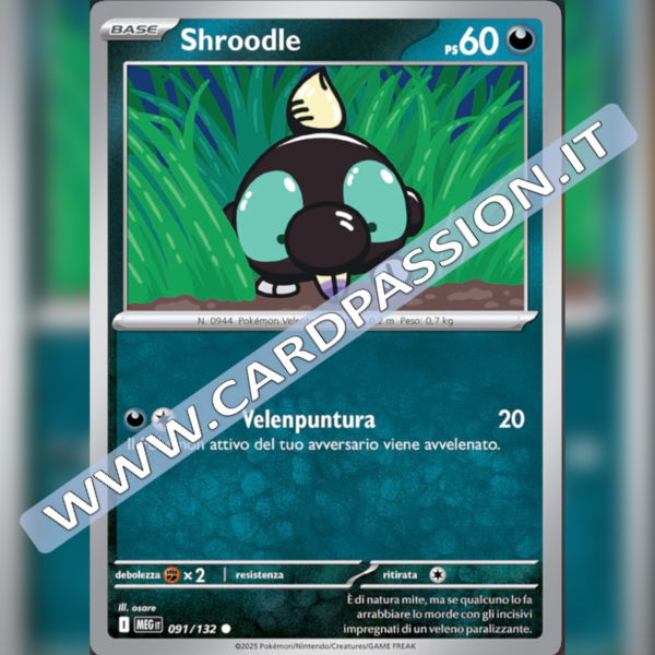 091/132 Shroodle | Megaevoluzione