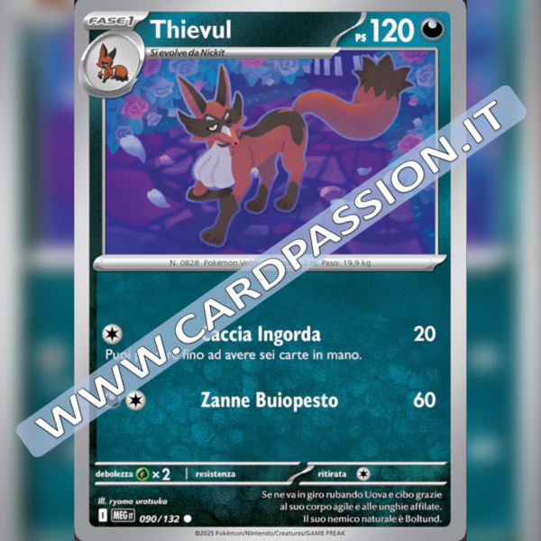 090/132 Thievul | Megaevoluzione