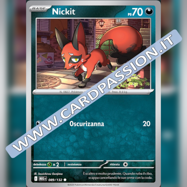 089/132 Nickit | Megaevoluzione
