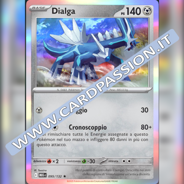 095/132 Dialga Holo | Megaevoluzione