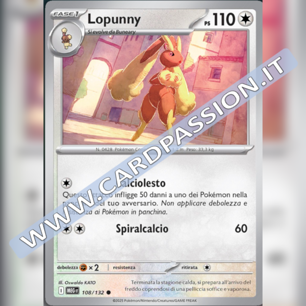 108/132 Lopunny | Megaevoluzione