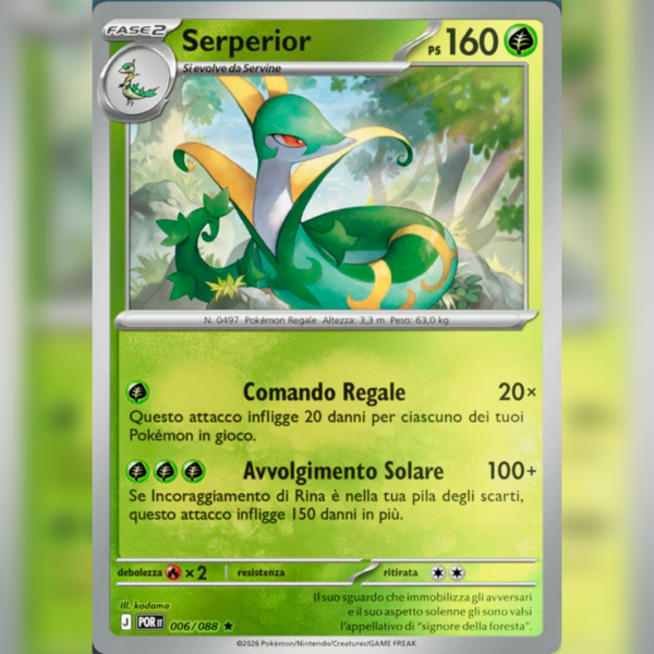 006/088 Serperior Reverse | Equilibrio Perfetto